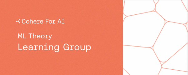 First ML Theory Learning Group session announcement